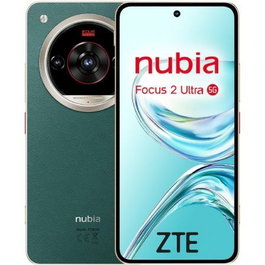 ZTE nubia Focus 2 Ultra 5G Smartphone con Lente Anillo Giratorio, 8GB RAM + 512GB, Pantalla 6.8" AMOLED 120Hz, 50MP Triple Cámara, 5000mAh, Color Verde - Modelo P720F12-GRE